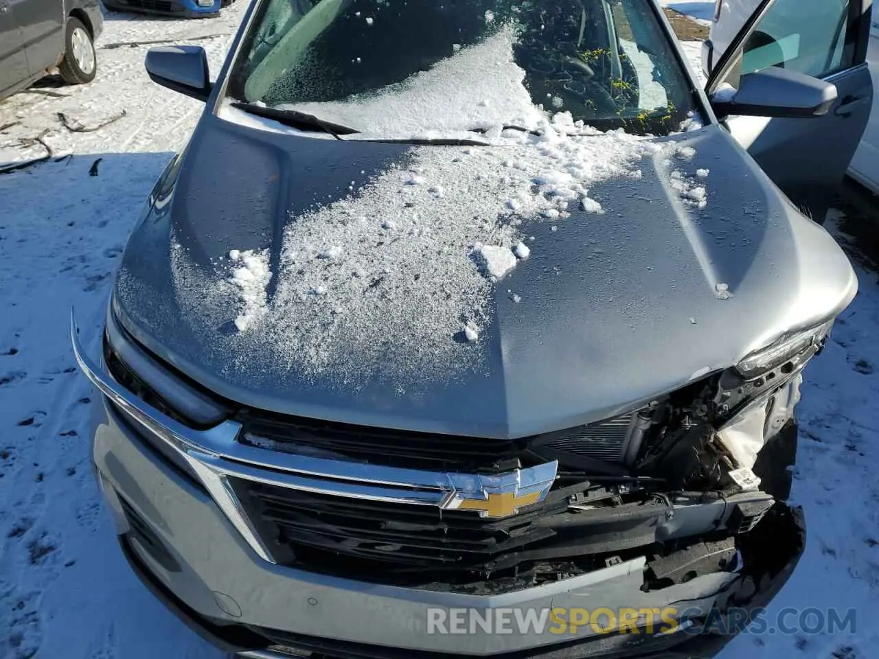 11 fotografías del automóvil dañado 3GNAXKEG8PS123623 CHEVROLET EQUINOX 2023