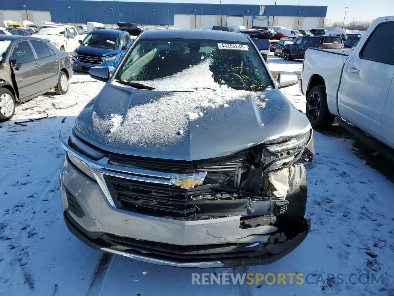 5 fotografías del automóvil dañado 3GNAXKEG8PS123623 CHEVROLET EQUINOX 2023