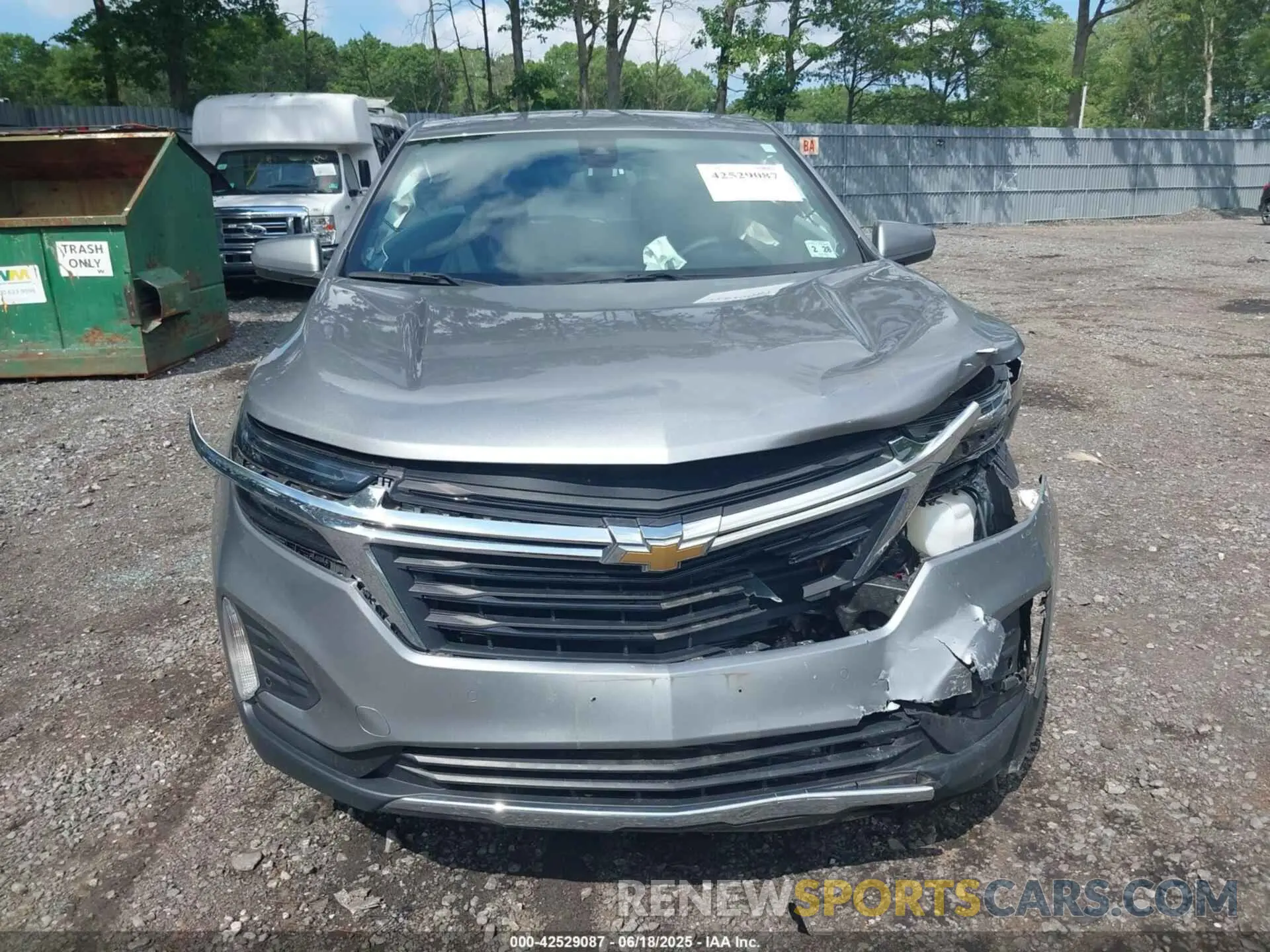 12 fotografías del automóvil dañado 3GNAXKEG9PL113953 CHEVROLET EQUINOX 2023