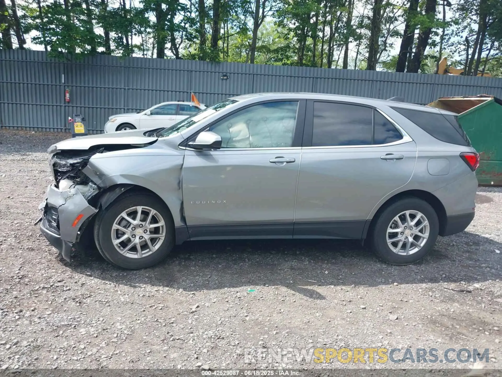 14 fotografías del automóvil dañado 3GNAXKEG9PL113953 CHEVROLET EQUINOX 2023