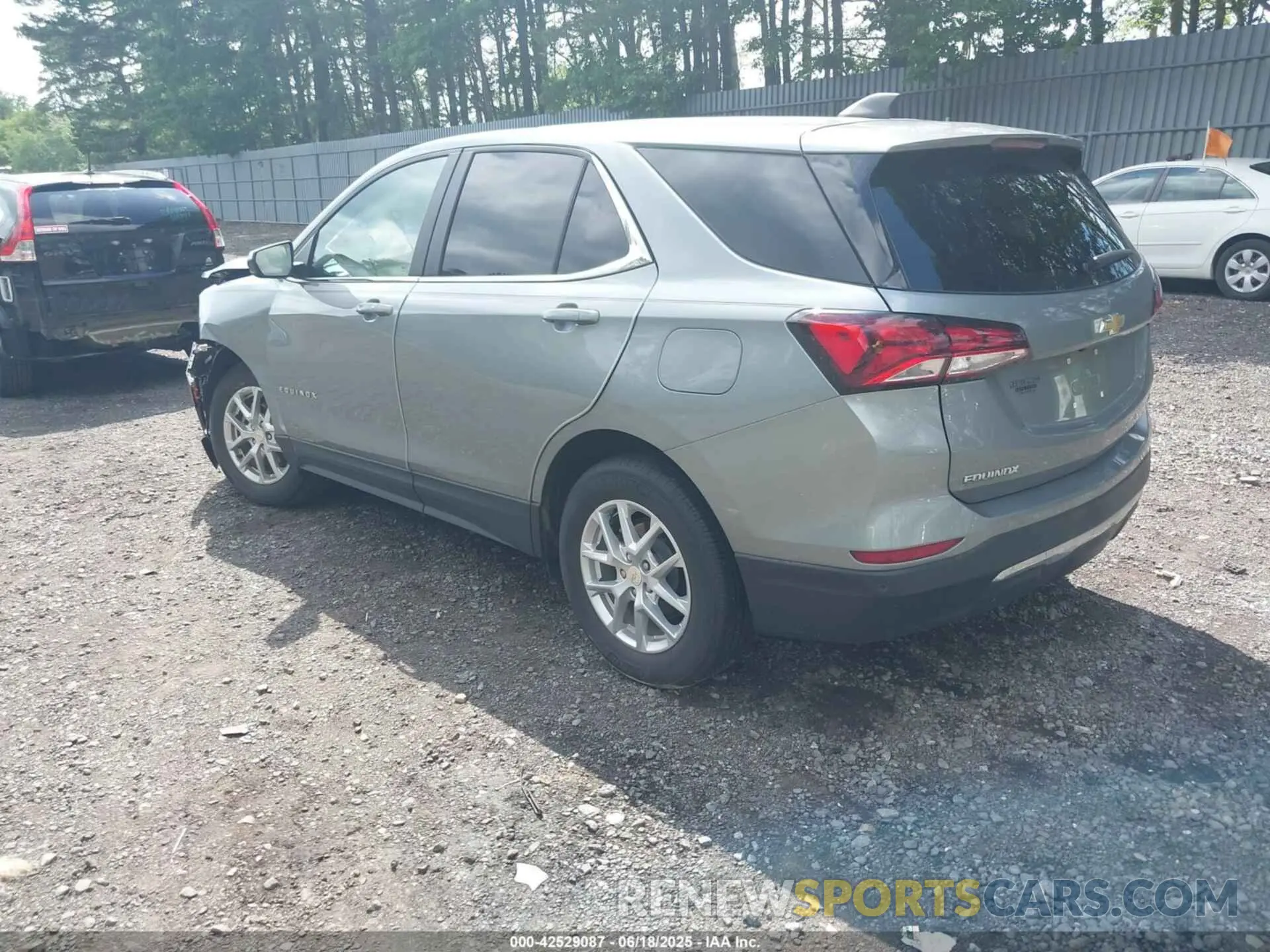 3 fotografías del automóvil dañado 3GNAXKEG9PL113953 CHEVROLET EQUINOX 2023