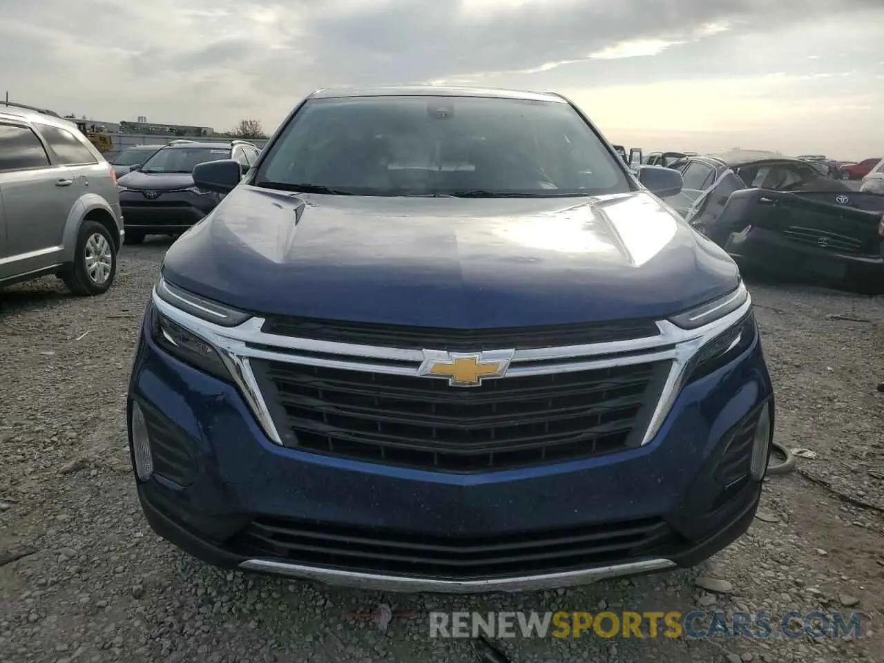 5 fotografías del automóvil dañado 3GNAXKEG9PL193142 CHEVROLET EQUINOX 2023