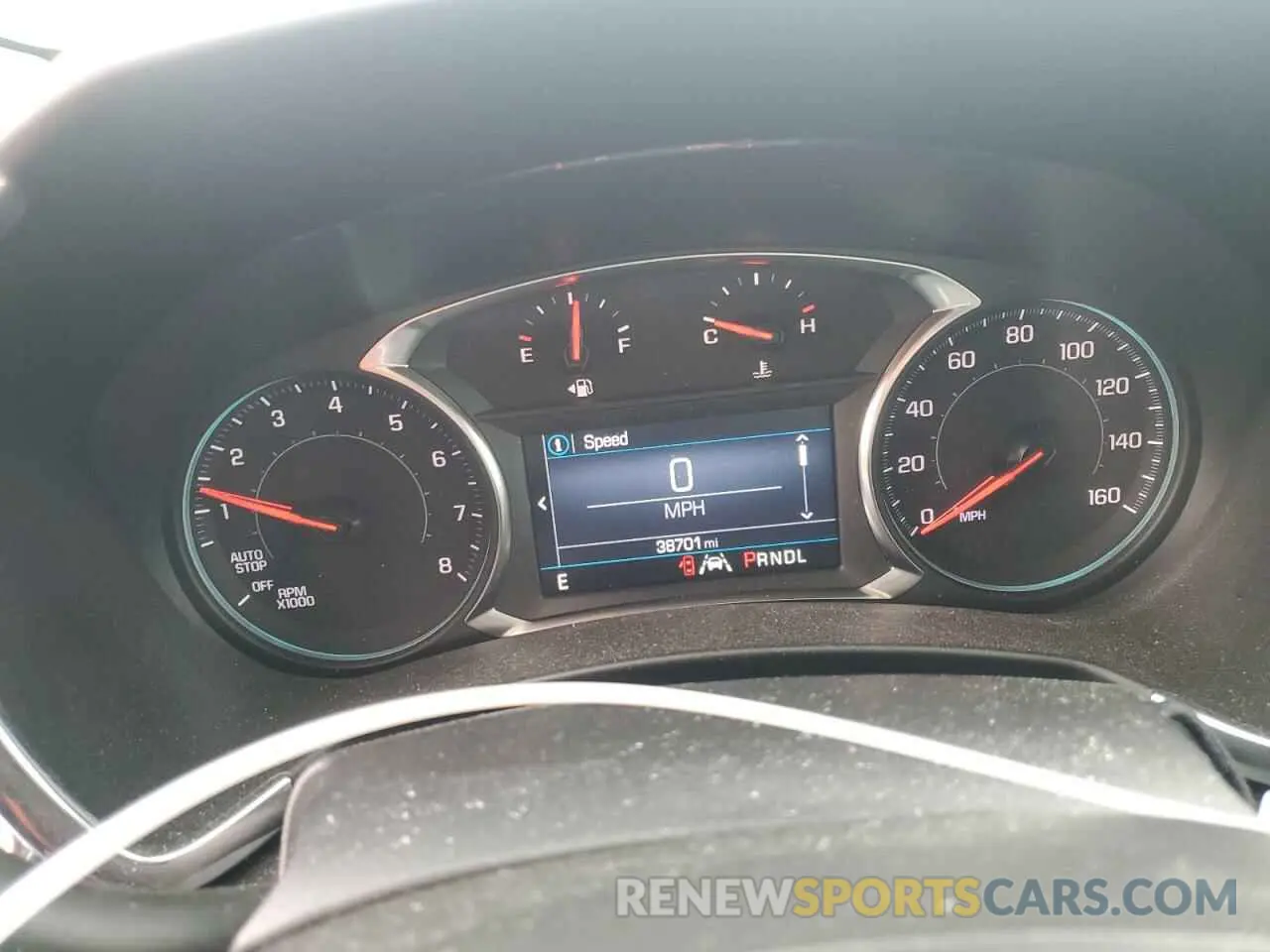 9 fotografías del automóvil dañado 3GNAXKEG9PL193142 CHEVROLET EQUINOX 2023