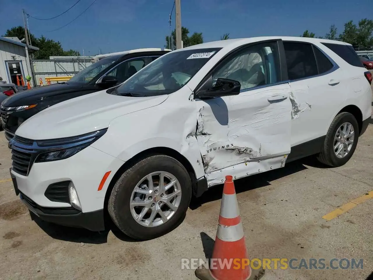 1 fotografías del automóvil dañado 3GNAXKEG9PL249001 CHEVROLET EQUINOX 2023