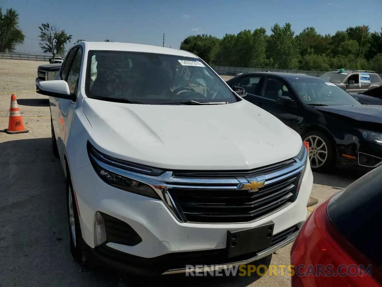 5 fotografías del automóvil dañado 3GNAXKEG9PL249001 CHEVROLET EQUINOX 2023