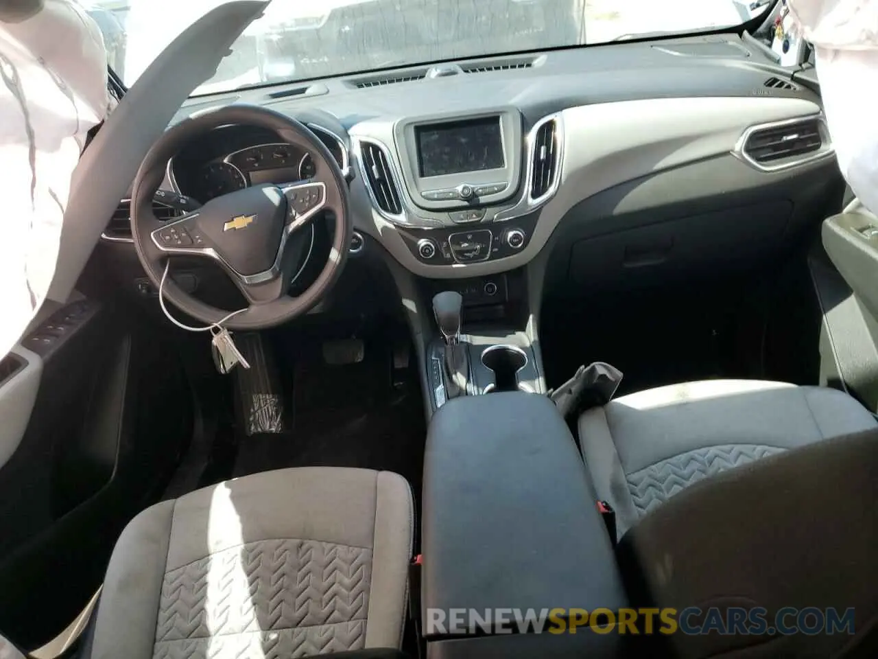 8 fotografías del automóvil dañado 3GNAXKEG9PL249001 CHEVROLET EQUINOX 2023
