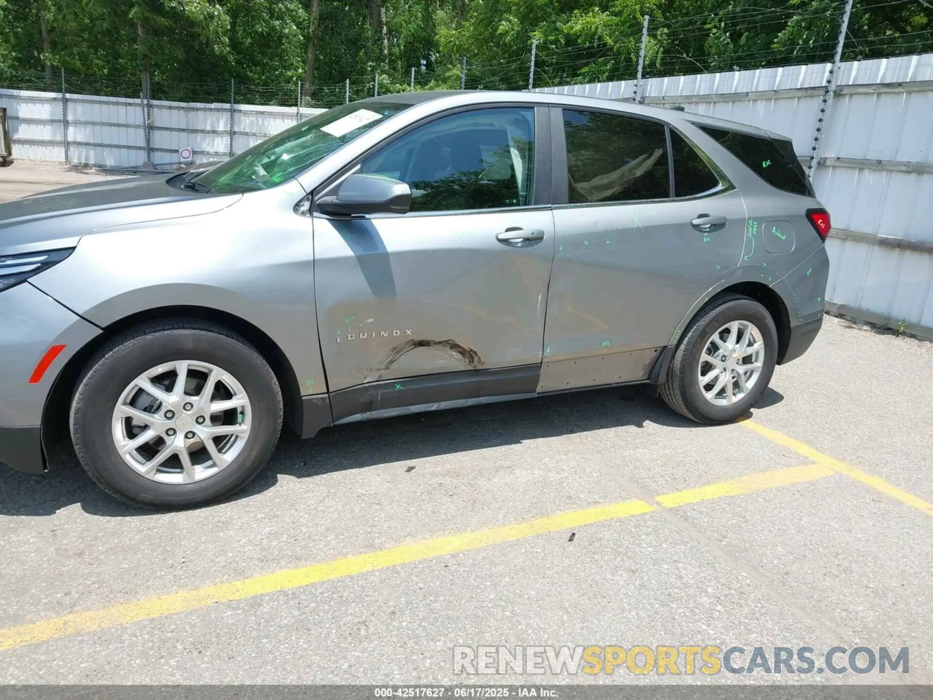 6 fotografías del automóvil dañado 3GNAXKEG9PS134033 CHEVROLET EQUINOX 2023