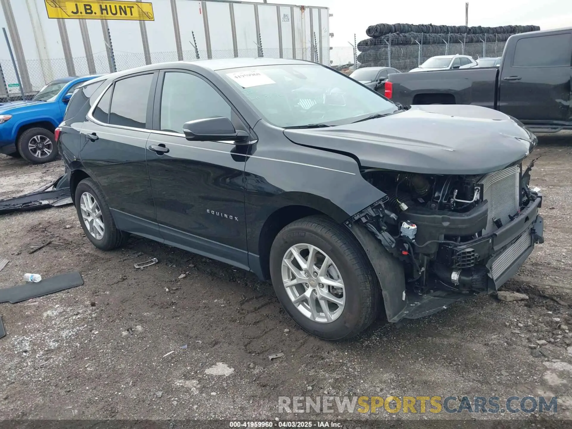 1 fotografías del automóvil dañado 3GNAXKEGXPL270973 CHEVROLET EQUINOX 2023