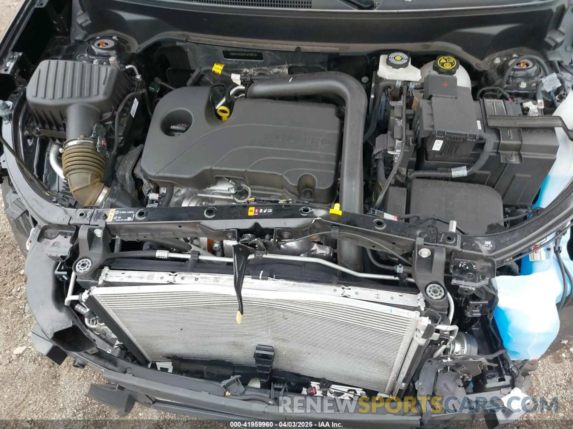 10 fotografías del automóvil dañado 3GNAXKEGXPL270973 CHEVROLET EQUINOX 2023