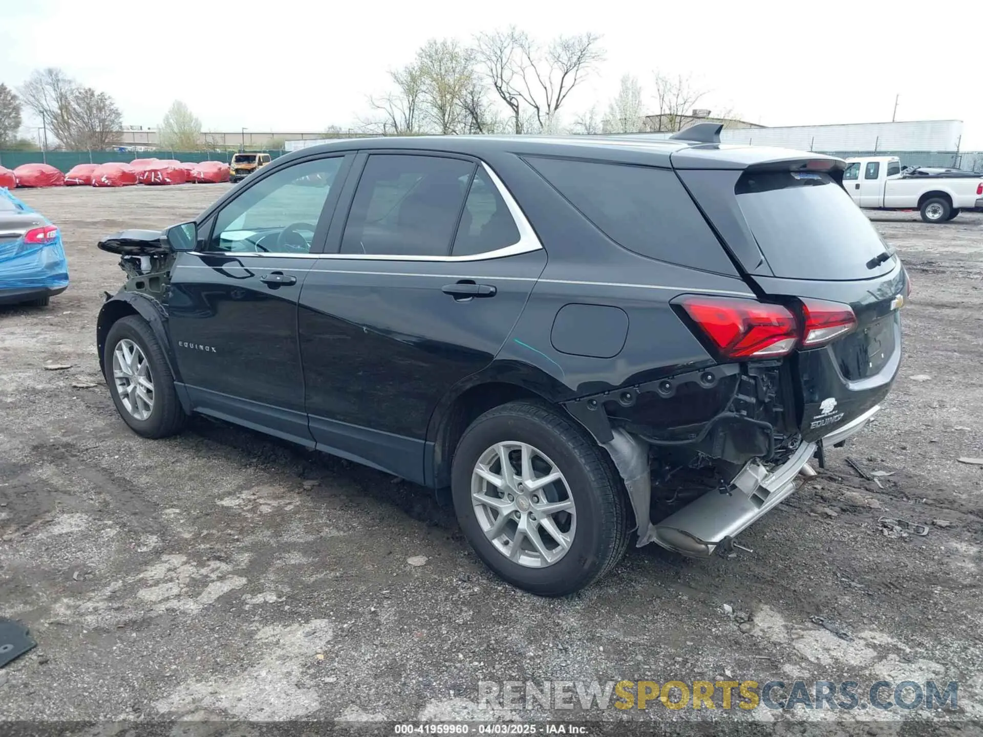 3 fotografías del automóvil dañado 3GNAXKEGXPL270973 CHEVROLET EQUINOX 2023