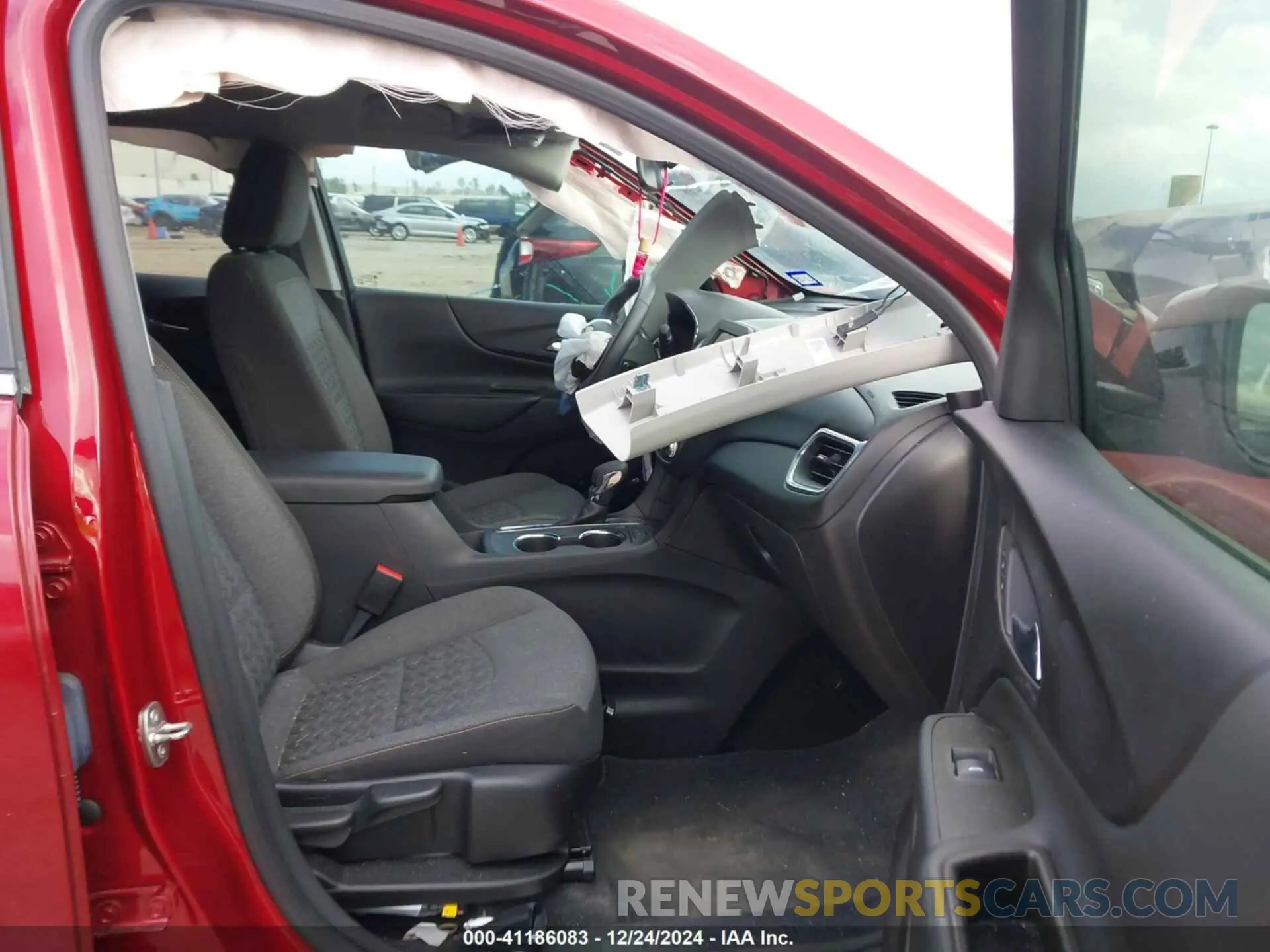5 fotografías del automóvil dañado 3GNAXKEGXPS135367 CHEVROLET EQUINOX 2023