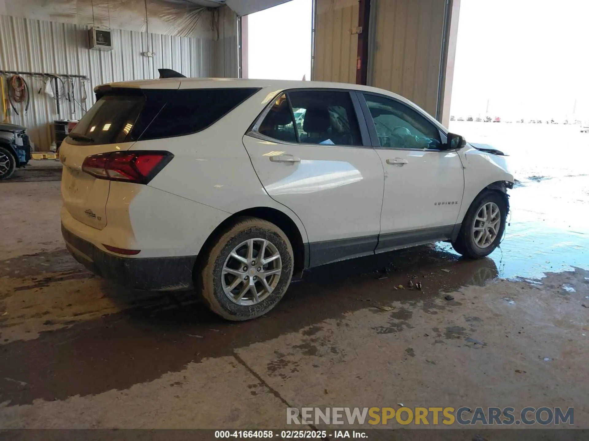 4 fotografías del automóvil dañado 3GNAXKEGXPS140052 CHEVROLET EQUINOX 2023