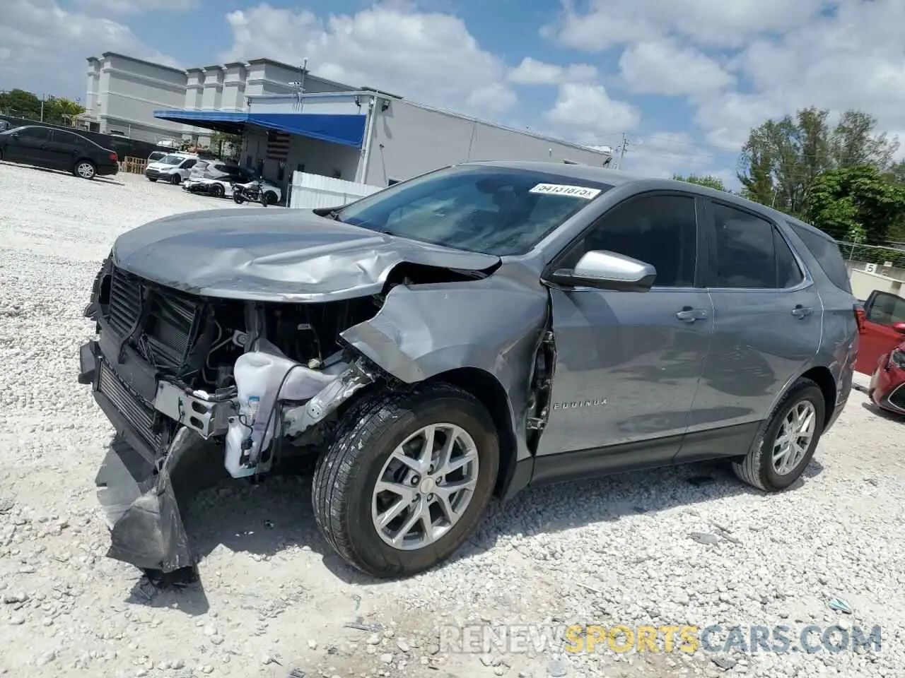 1 fotografías del automóvil dañado 3GNAXKEGXPS158258 CHEVROLET EQUINOX 2023