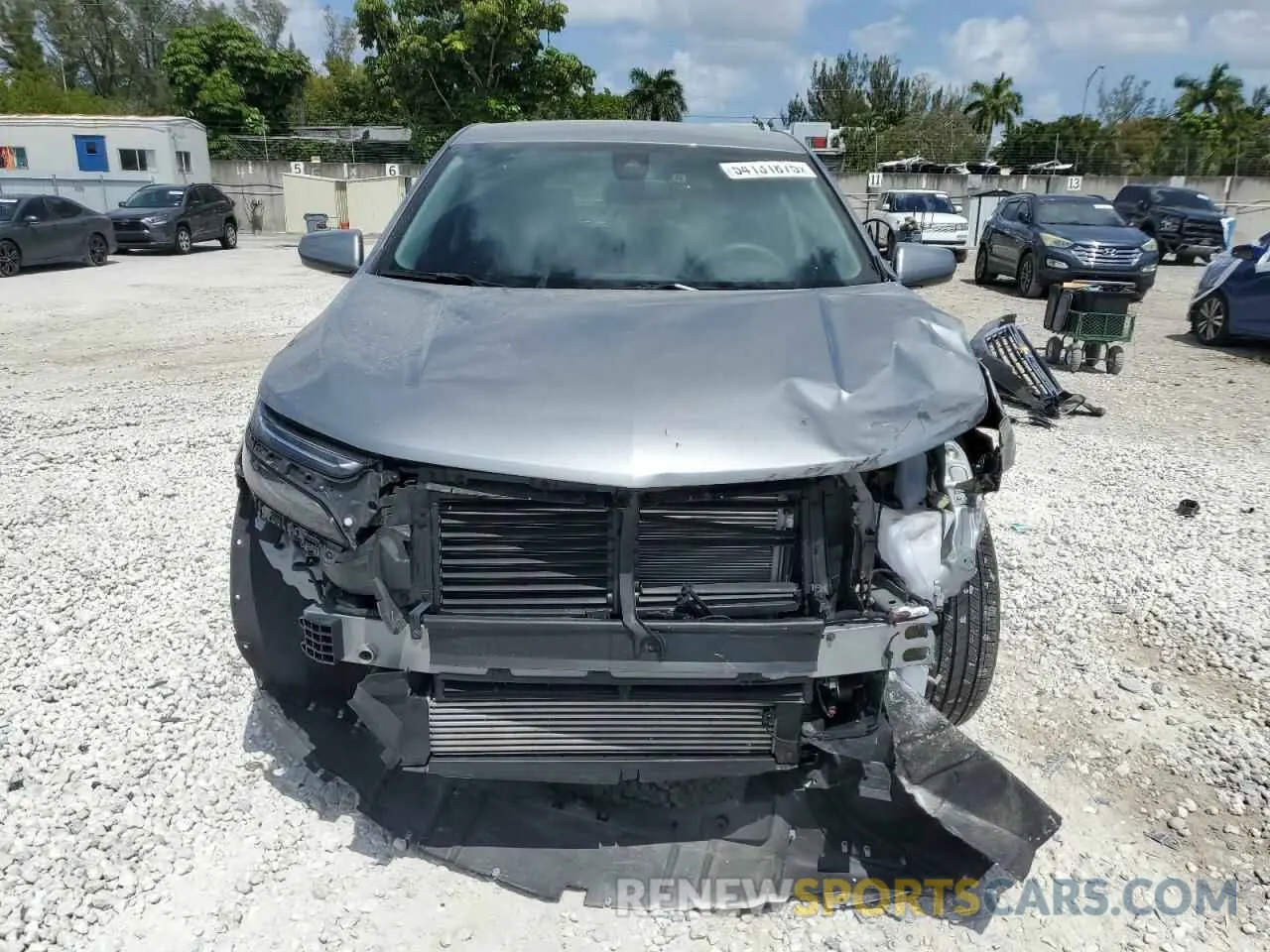 5 fotografías del automóvil dañado 3GNAXKEGXPS158258 CHEVROLET EQUINOX 2023
