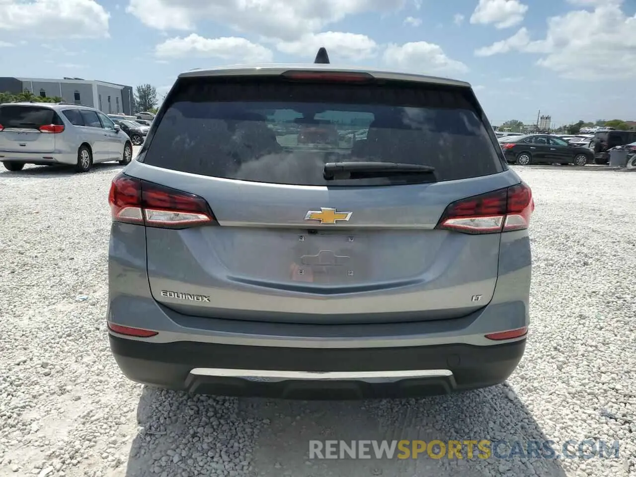 6 fotografías del automóvil dañado 3GNAXKEGXPS158258 CHEVROLET EQUINOX 2023