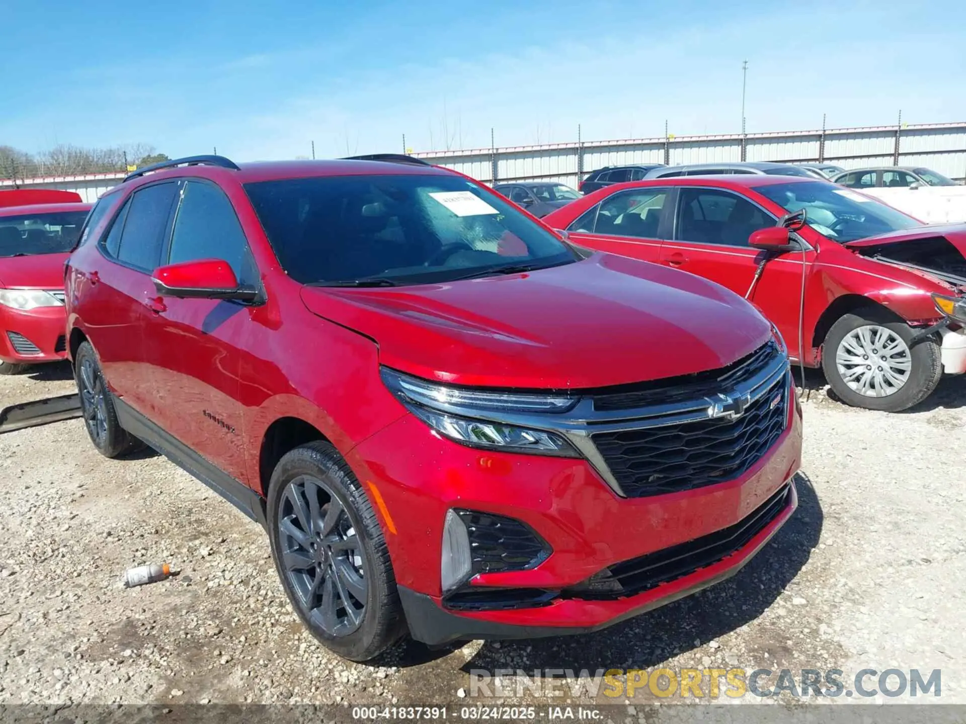 1 fotografías del automóvil dañado 3GNAXMEG1PL137627 CHEVROLET EQUINOX 2023