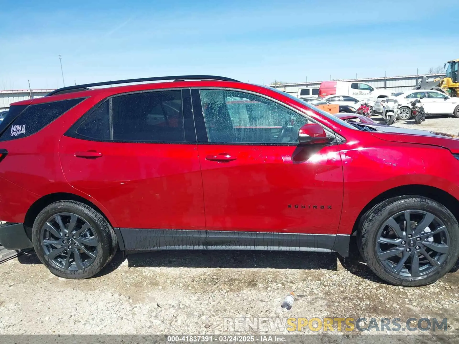 14 fotografías del automóvil dañado 3GNAXMEG1PL137627 CHEVROLET EQUINOX 2023