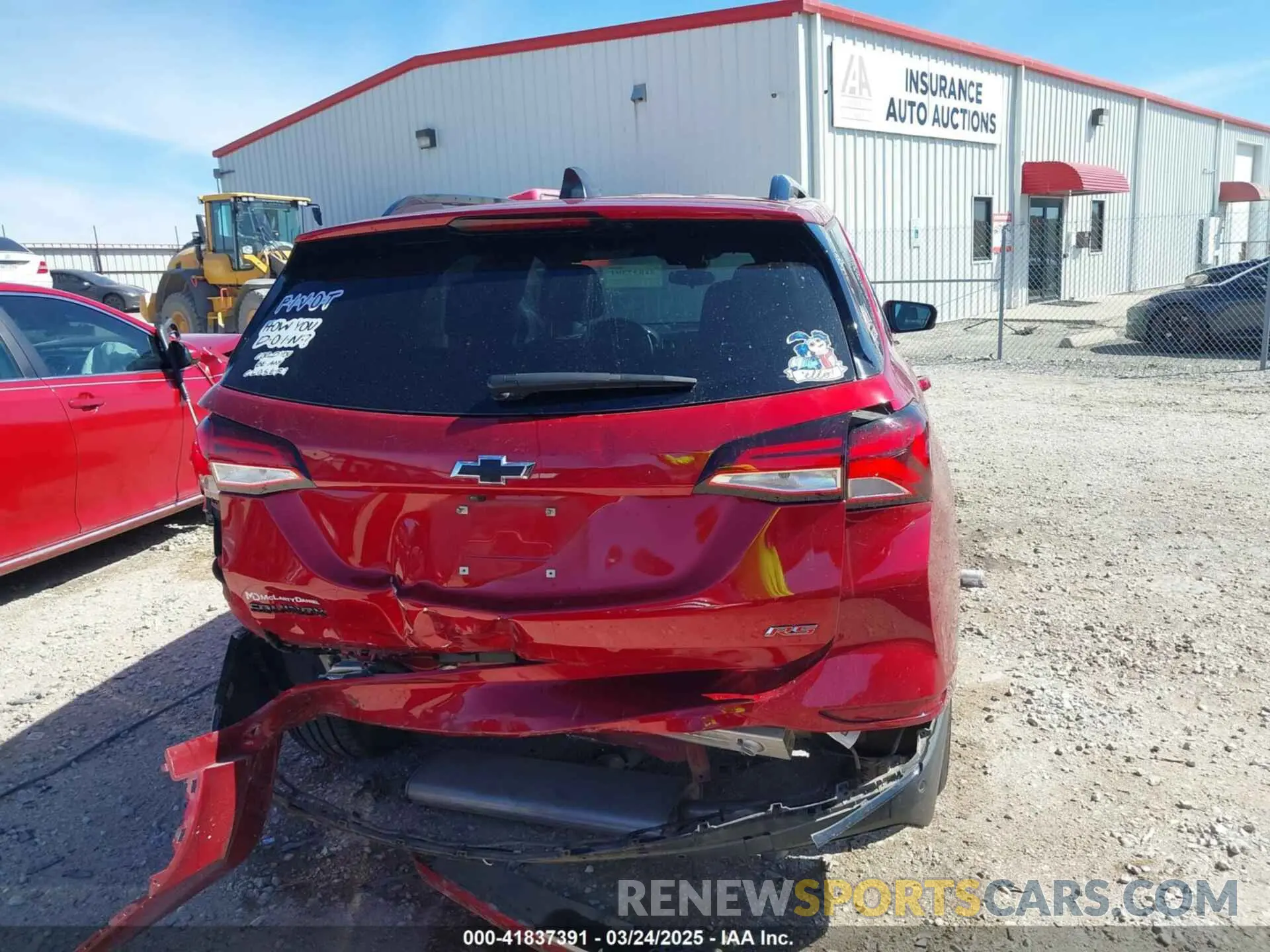 17 fotografías del automóvil dañado 3GNAXMEG1PL137627 CHEVROLET EQUINOX 2023