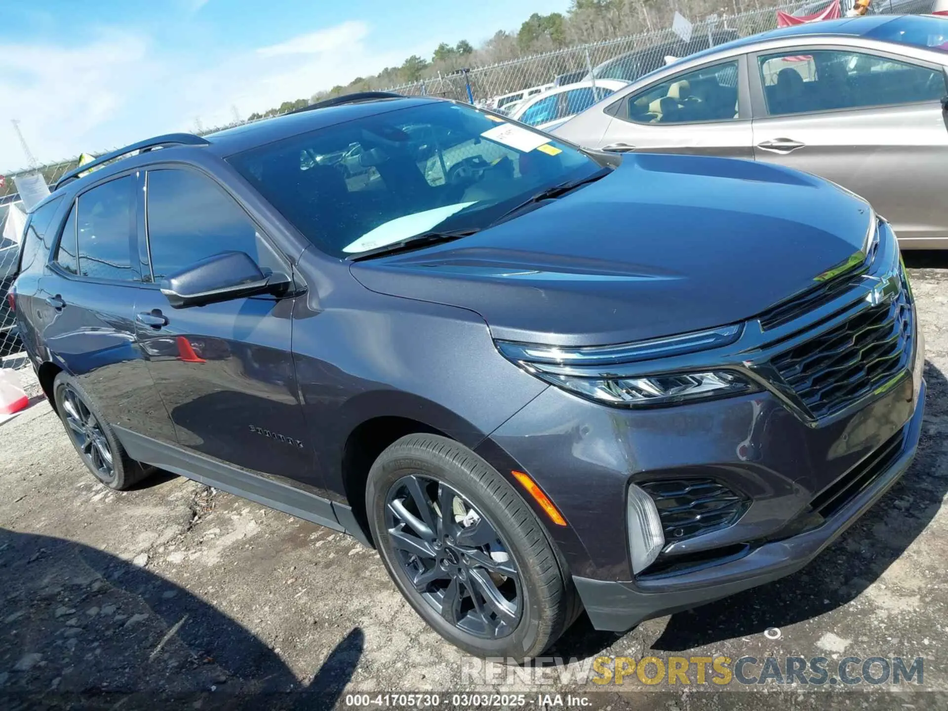 1 fotografías del automóvil dañado 3GNAXMEG1PS111616 CHEVROLET EQUINOX 2023