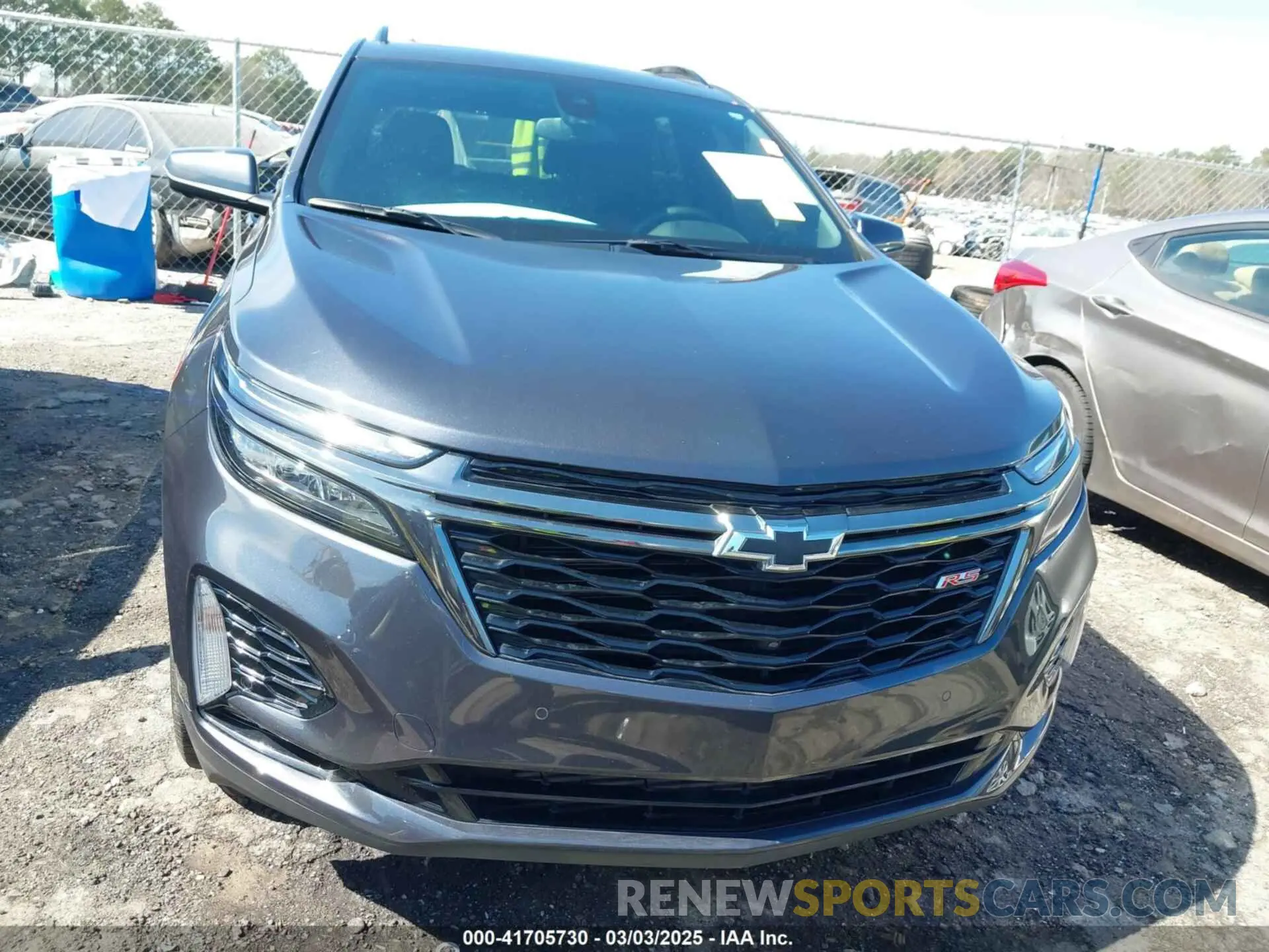 12 fotografías del automóvil dañado 3GNAXMEG1PS111616 CHEVROLET EQUINOX 2023