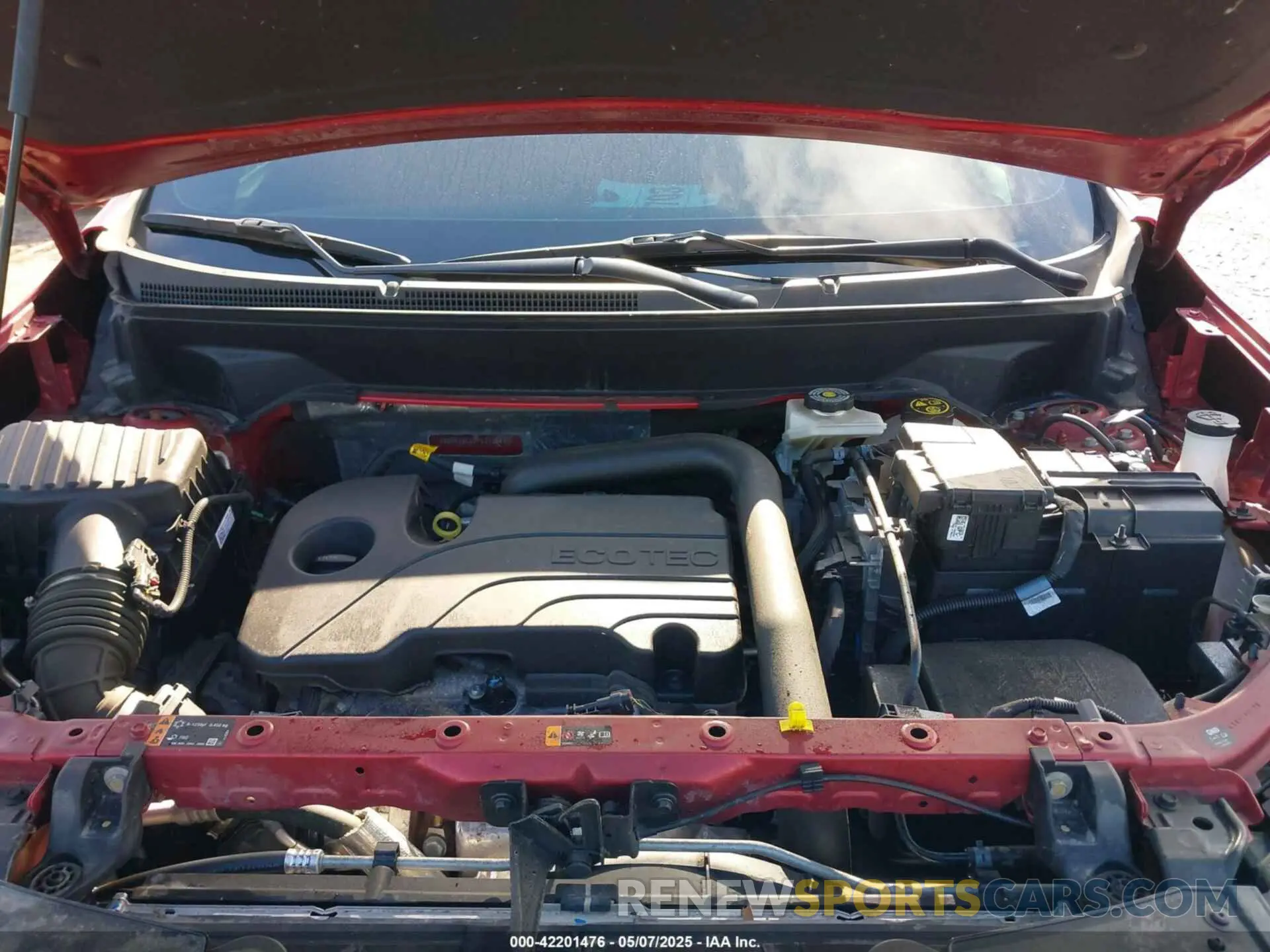 10 fotografías del automóvil dañado 3GNAXMEG1PS132644 CHEVROLET EQUINOX 2023
