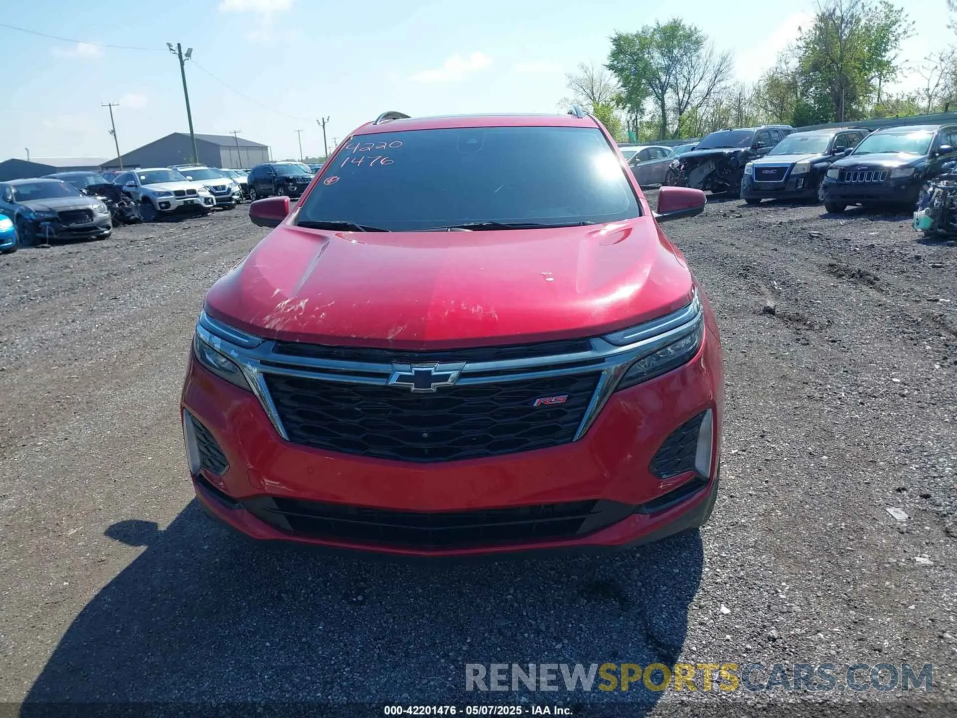 12 fotografías del automóvil dañado 3GNAXMEG1PS132644 CHEVROLET EQUINOX 2023