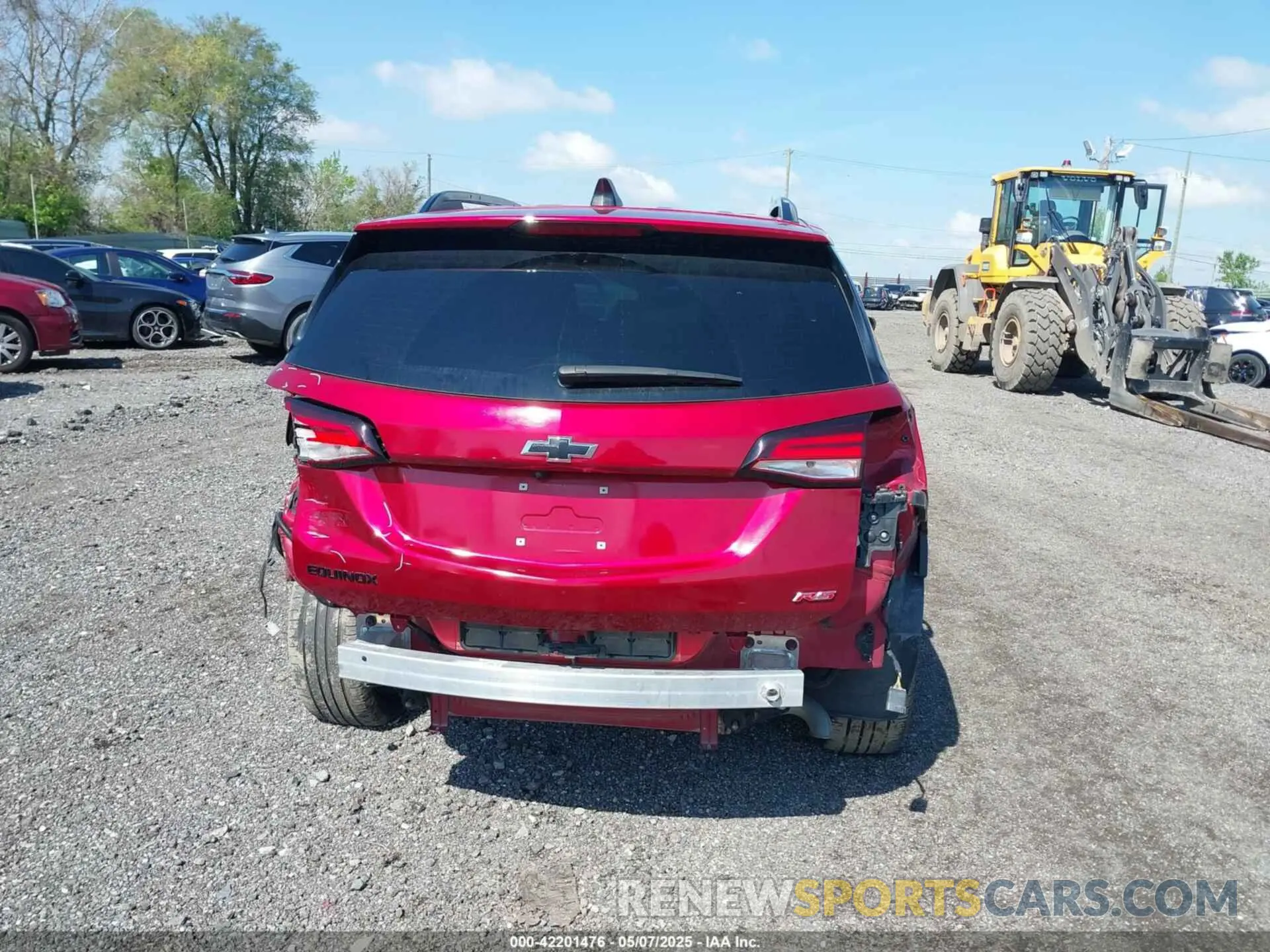 16 fotografías del automóvil dañado 3GNAXMEG1PS132644 CHEVROLET EQUINOX 2023