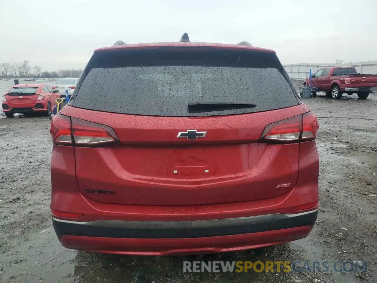 6 fotografías del automóvil dañado 3GNAXMEG2PL136549 CHEVROLET EQUINOX 2023
