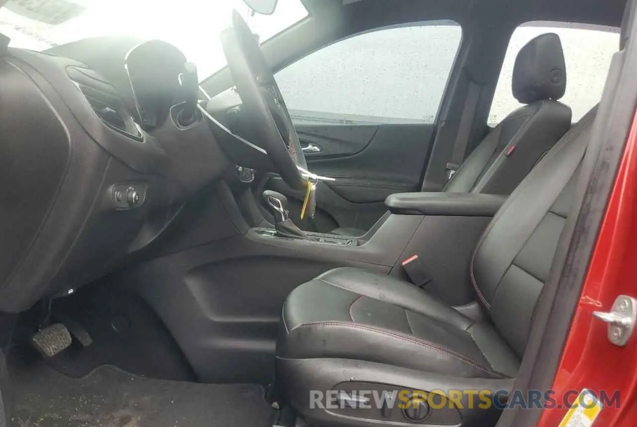 7 fotografías del automóvil dañado 3GNAXMEG2PL136549 CHEVROLET EQUINOX 2023