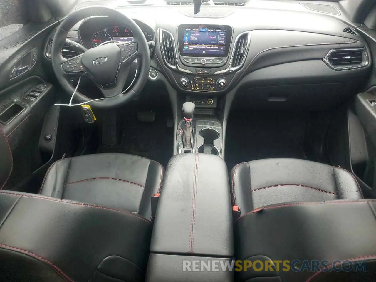 8 fotografías del automóvil dañado 3GNAXMEG2PL136549 CHEVROLET EQUINOX 2023