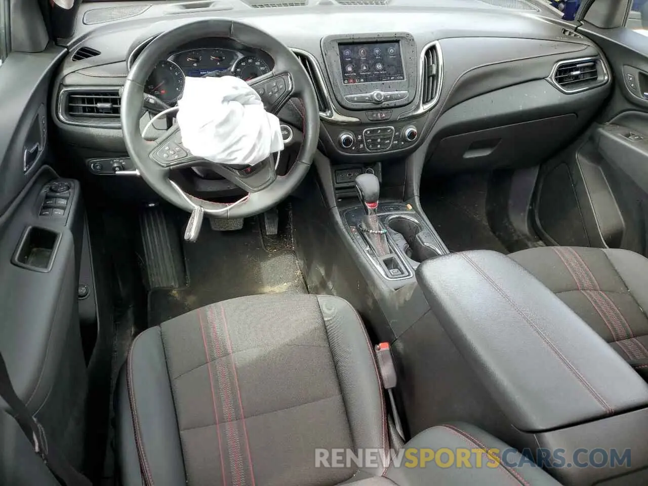 8 fotografías del automóvil dañado 3GNAXMEG2PL179336 CHEVROLET EQUINOX 2023