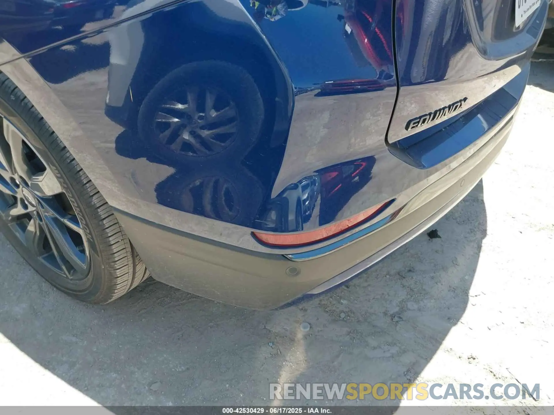 6 fotografías del automóvil dañado 3GNAXMEG4PL179855 CHEVROLET EQUINOX 2023