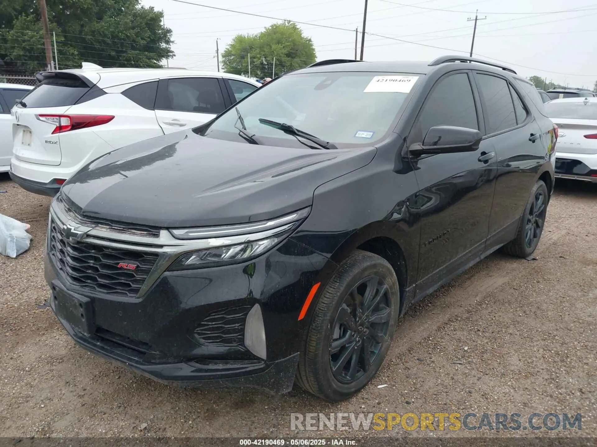 2 fotografías del automóvil dañado 3GNAXMEG5PL217867 CHEVROLET EQUINOX 2023