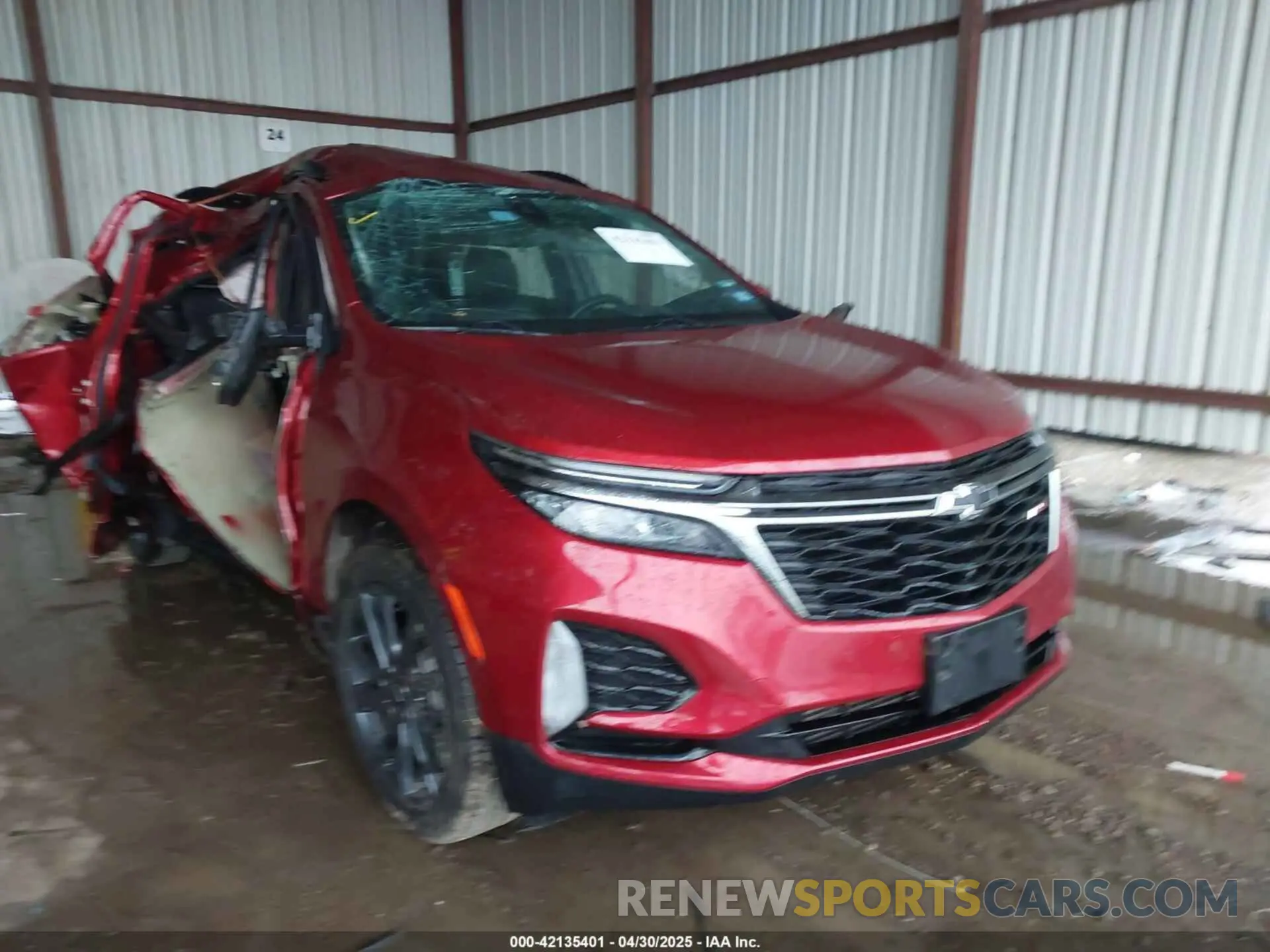 1 fotografías del automóvil dañado 3GNAXMEG5PS135773 CHEVROLET EQUINOX 2023