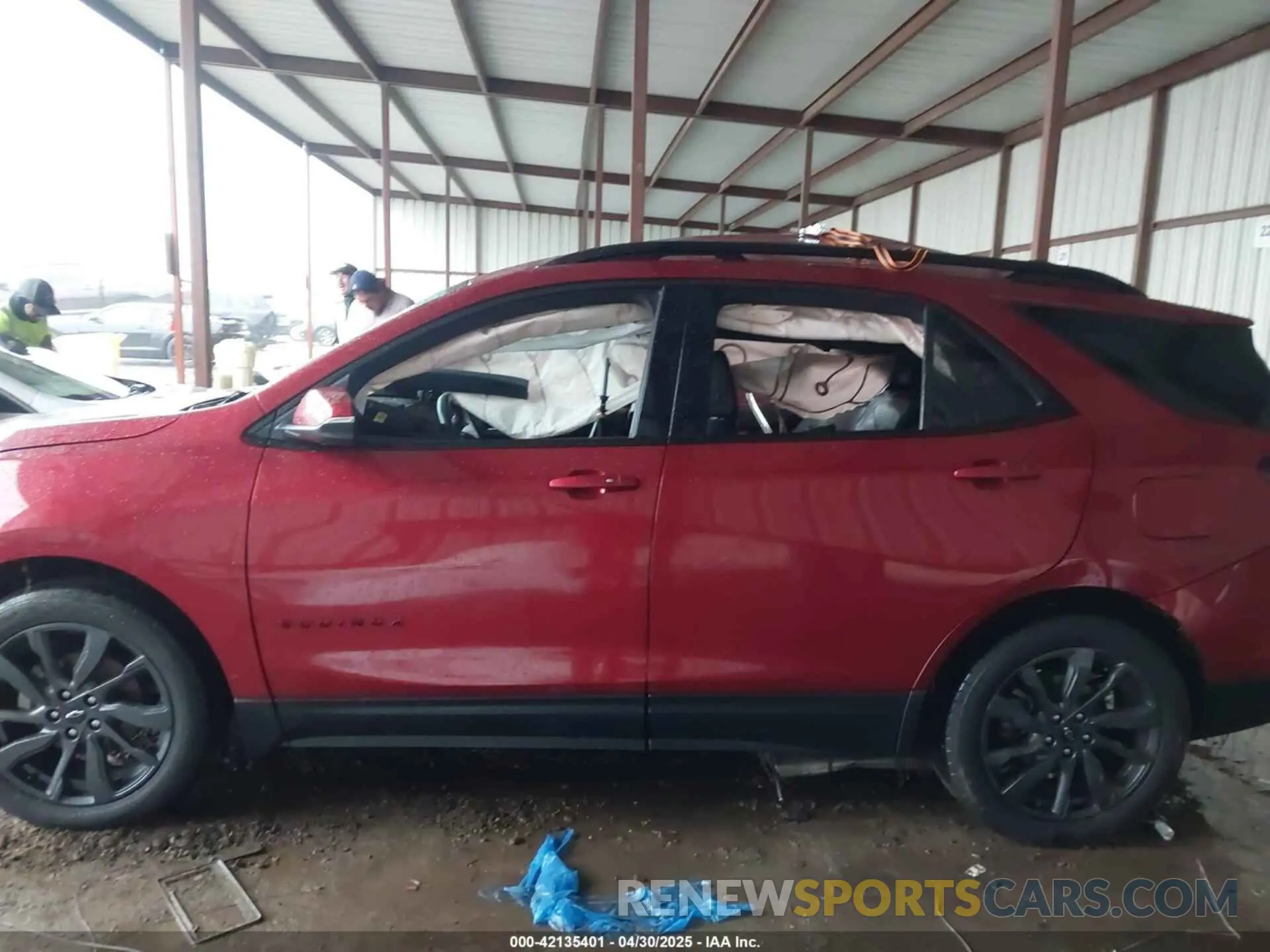 14 fotografías del automóvil dañado 3GNAXMEG5PS135773 CHEVROLET EQUINOX 2023