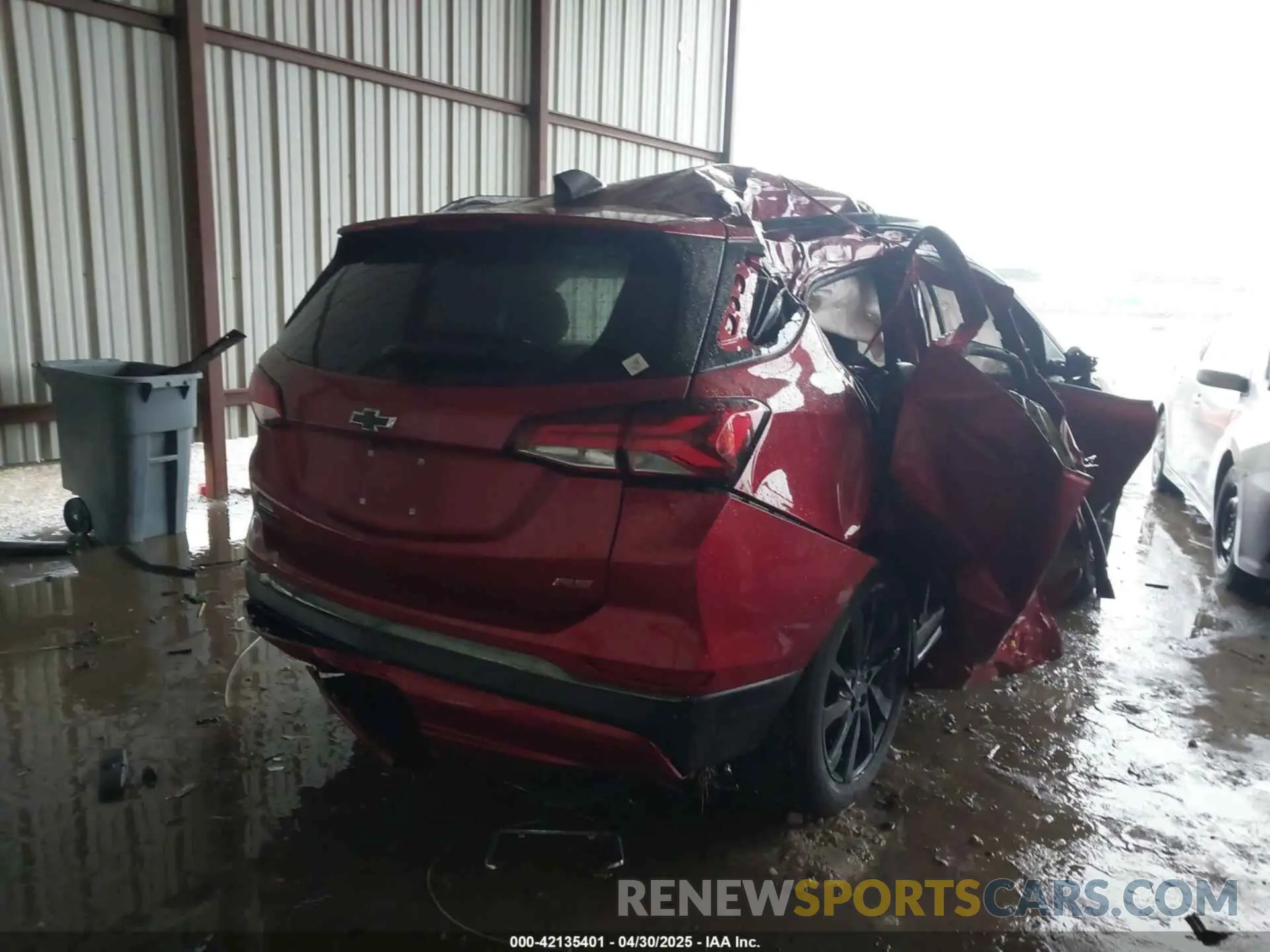 4 fotografías del automóvil dañado 3GNAXMEG5PS135773 CHEVROLET EQUINOX 2023
