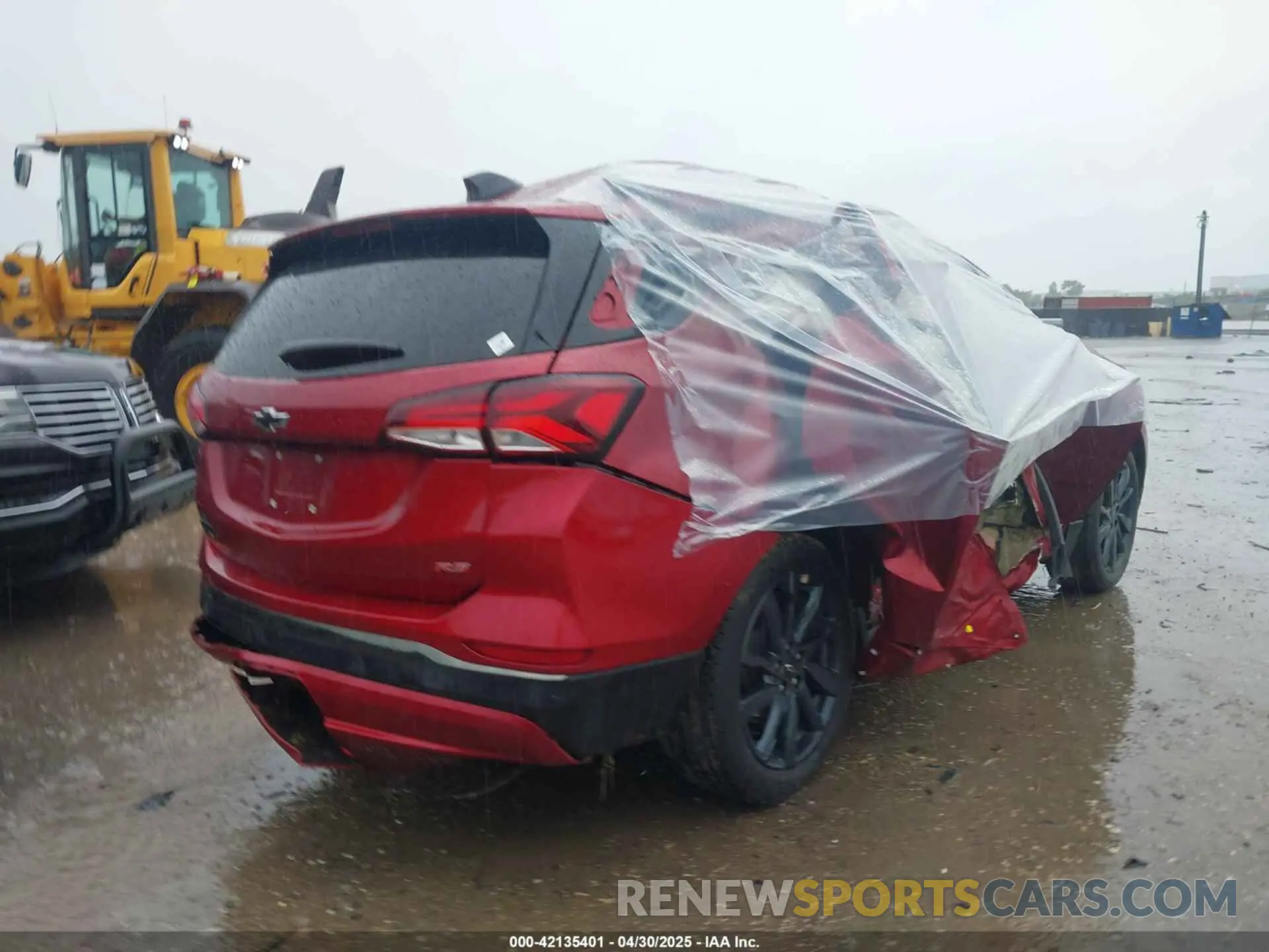 6 fotografías del automóvil dañado 3GNAXMEG5PS135773 CHEVROLET EQUINOX 2023