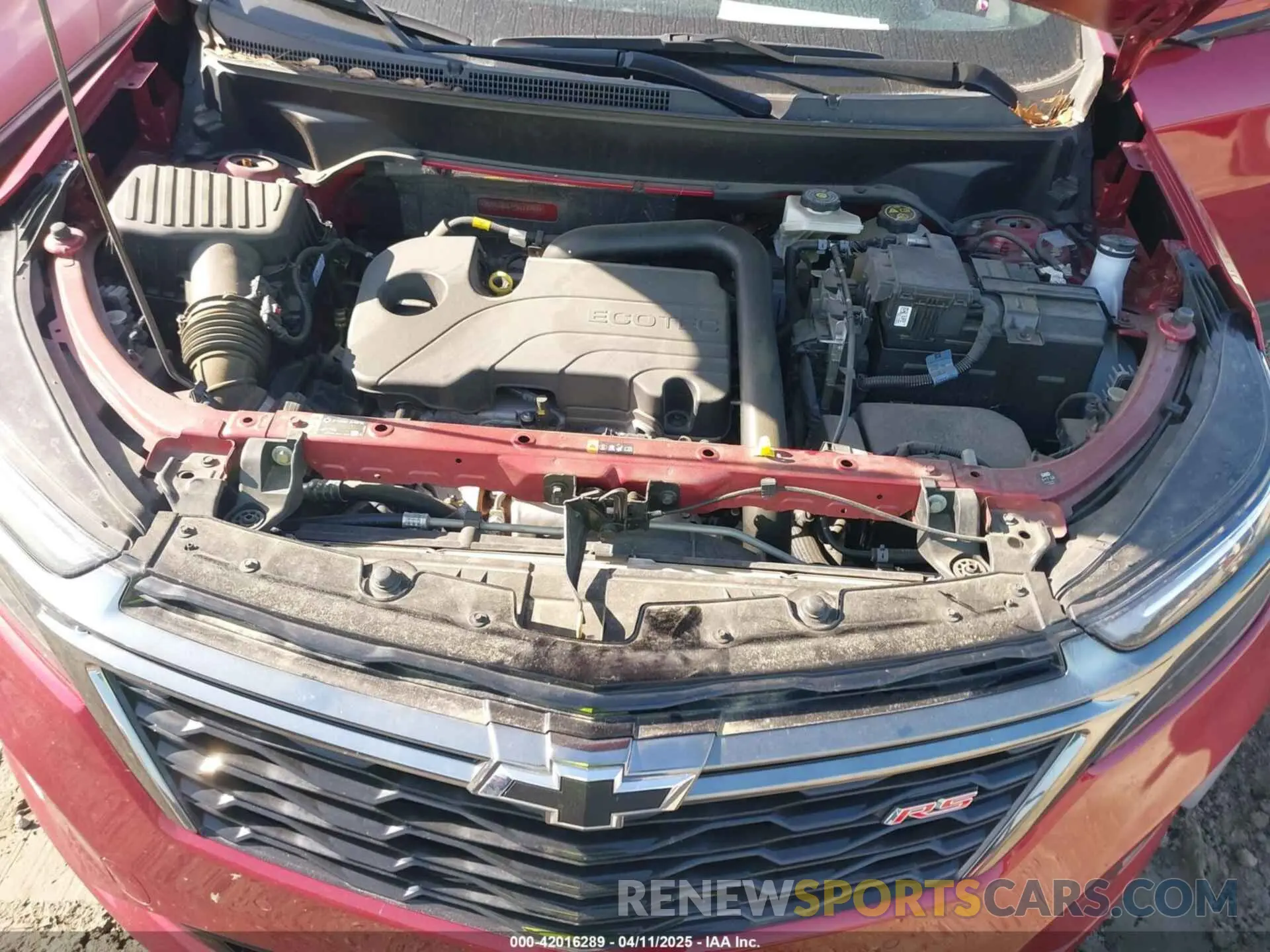 10 fotografías del automóvil dañado 3GNAXMEG7PS123060 CHEVROLET EQUINOX 2023
