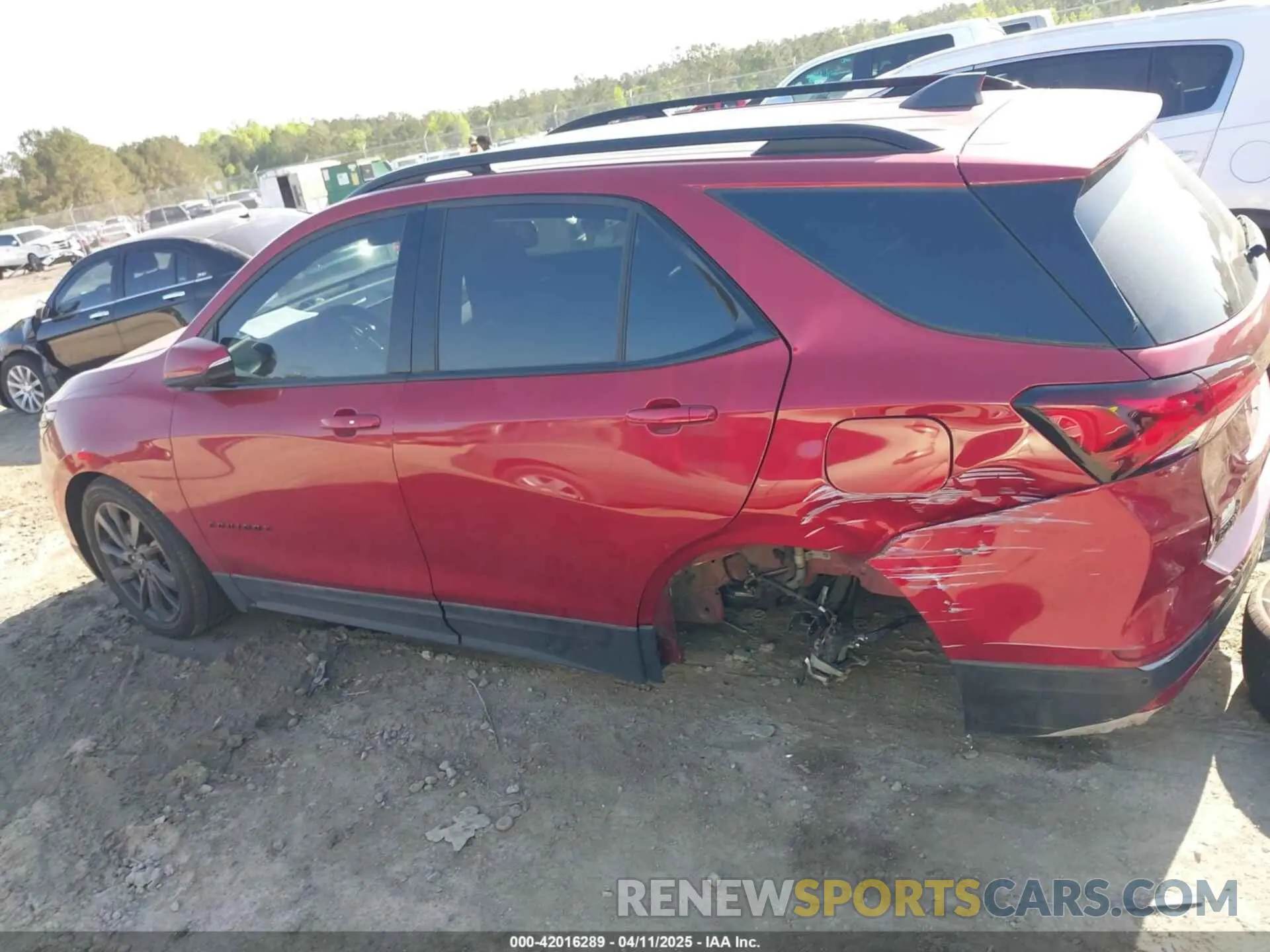 14 fotografías del automóvil dañado 3GNAXMEG7PS123060 CHEVROLET EQUINOX 2023