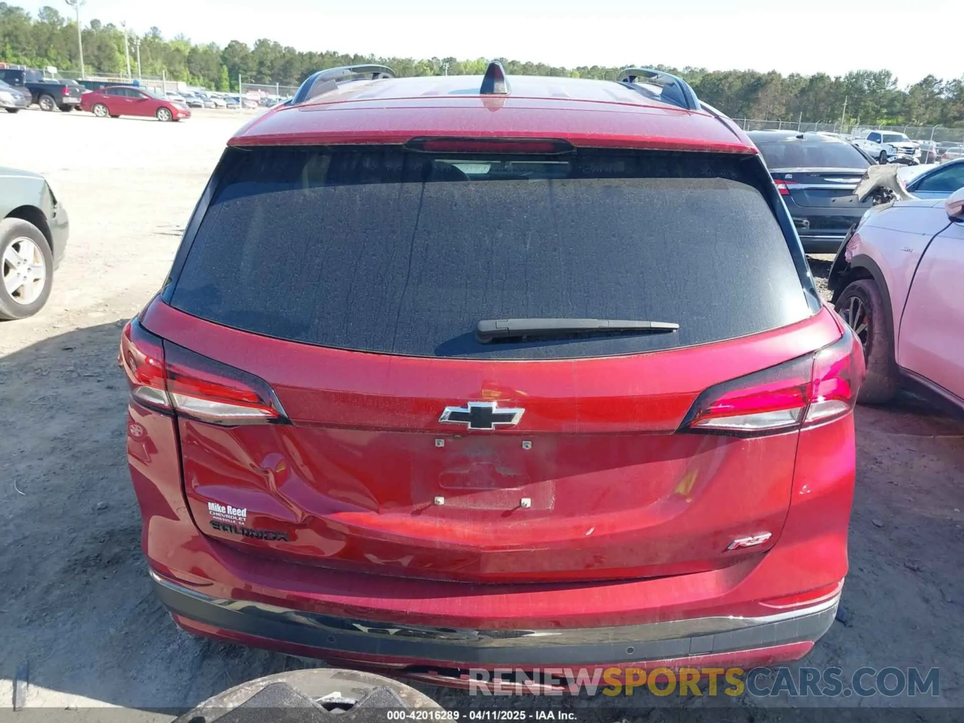 16 fotografías del automóvil dañado 3GNAXMEG7PS123060 CHEVROLET EQUINOX 2023