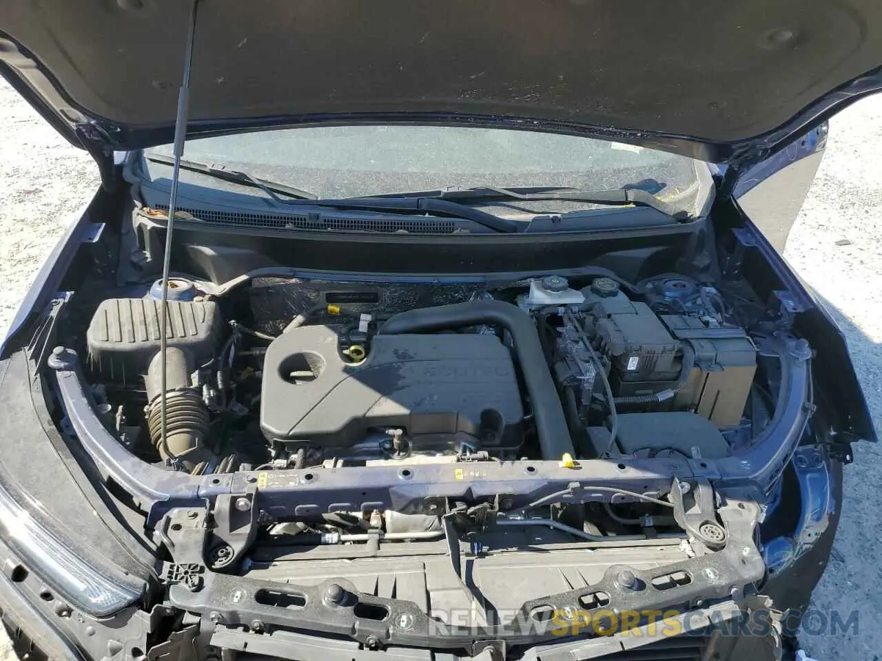 12 fotografías del automóvil dañado 3GNAXMEG8PL195511 CHEVROLET EQUINOX 2023
