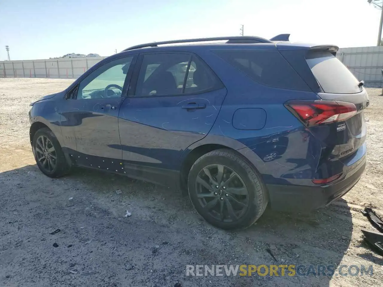 2 fotografías del automóvil dañado 3GNAXMEG8PL195511 CHEVROLET EQUINOX 2023