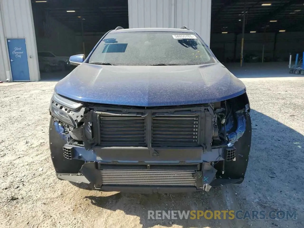 5 fotografías del automóvil dañado 3GNAXMEG8PL195511 CHEVROLET EQUINOX 2023