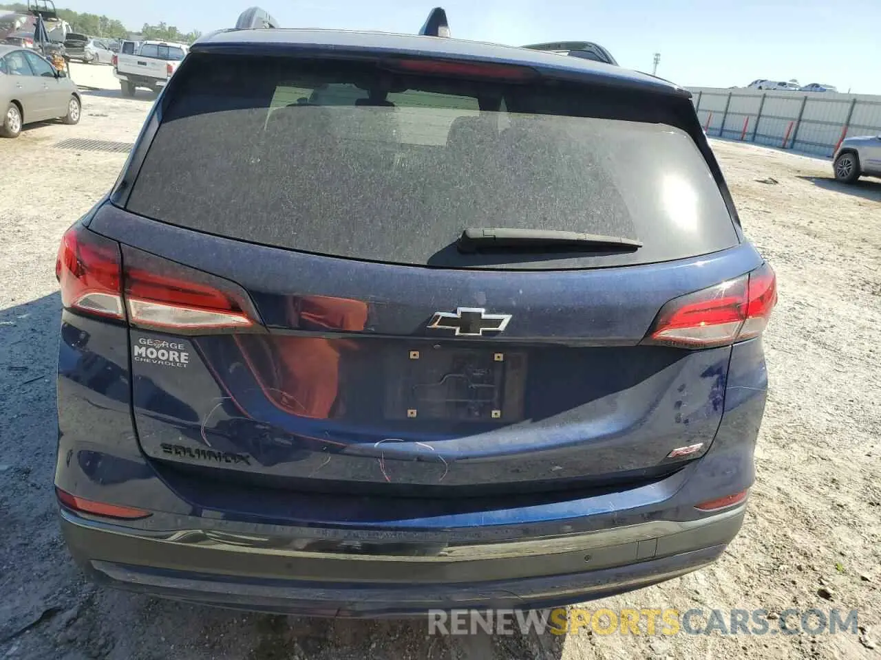6 fotografías del automóvil dañado 3GNAXMEG8PL195511 CHEVROLET EQUINOX 2023