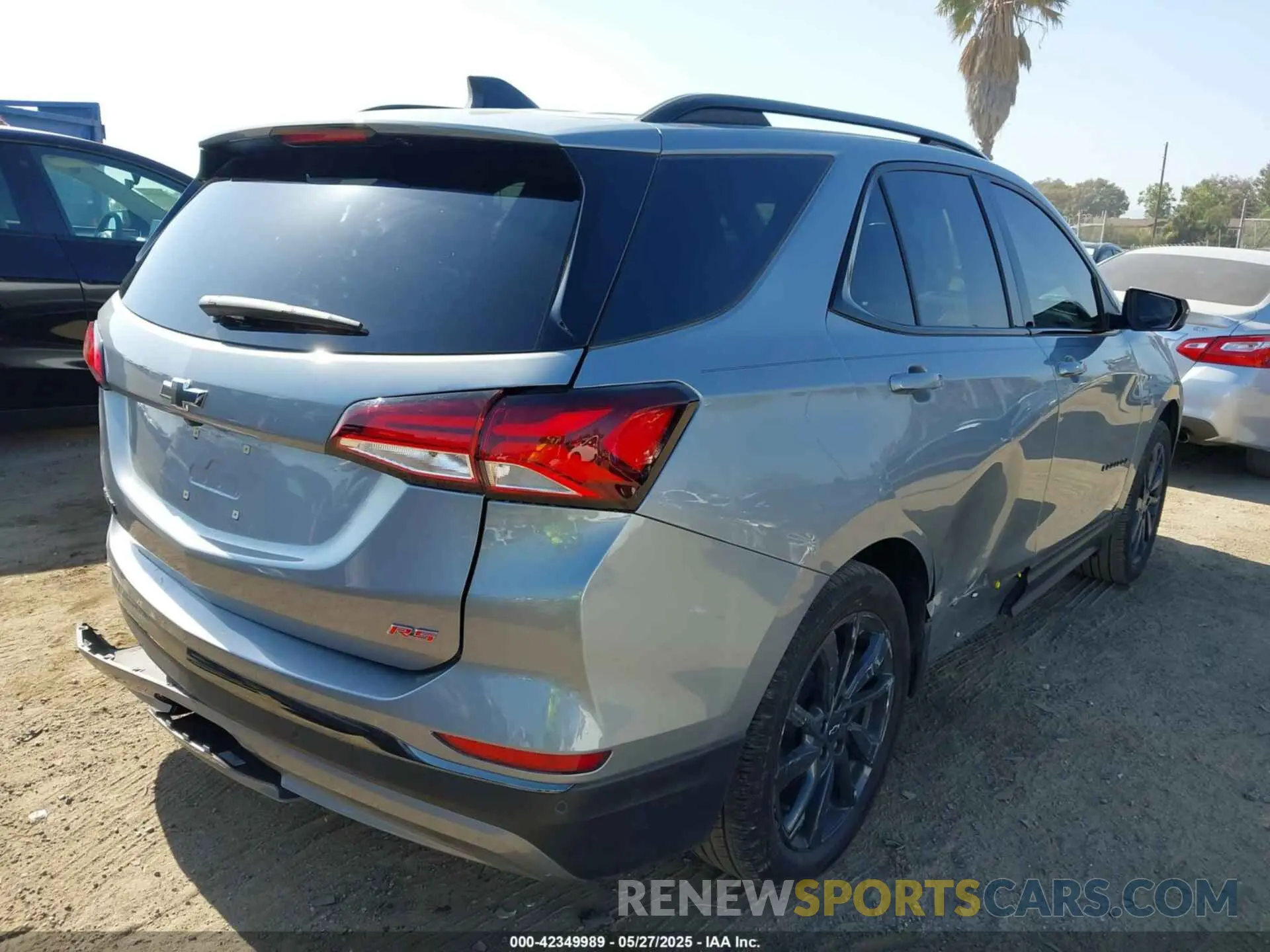 4 fotografías del automóvil dañado 3GNAXMEG9PS187746 CHEVROLET EQUINOX 2023