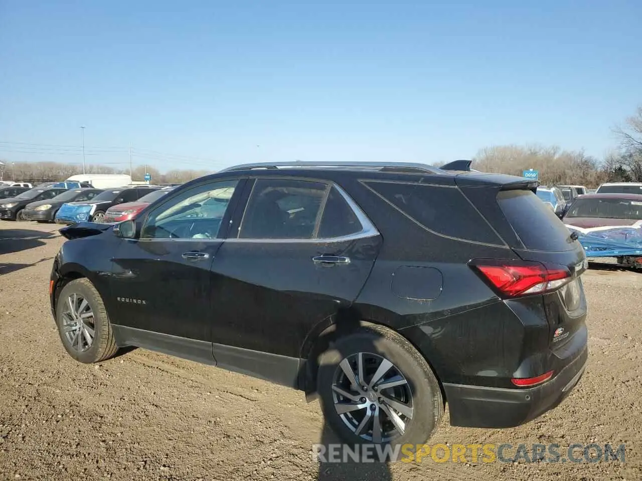 2 fotografías del automóvil dañado 3GNAXNEG0PL168261 CHEVROLET EQUINOX 2023
