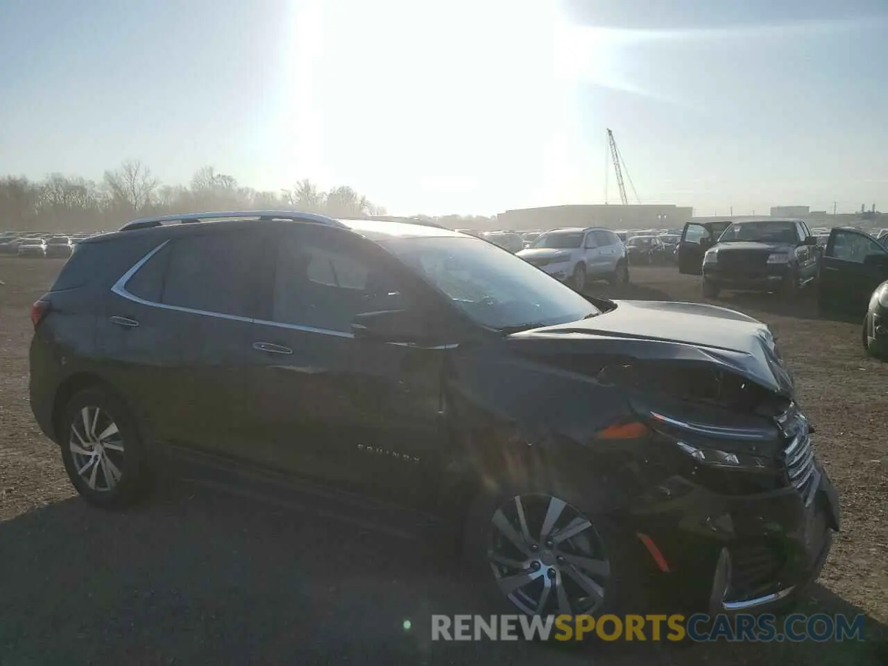 4 fotografías del automóvil dañado 3GNAXNEG0PL168261 CHEVROLET EQUINOX 2023