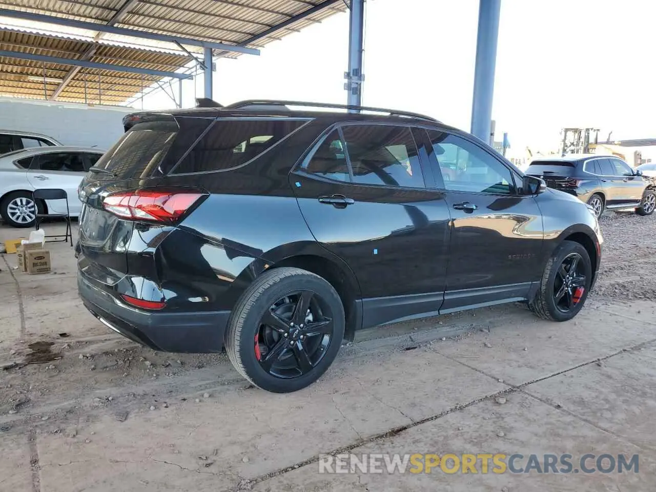 3 fotografías del automóvil dañado 3GNAXNEG3PL208333 CHEVROLET EQUINOX 2023
