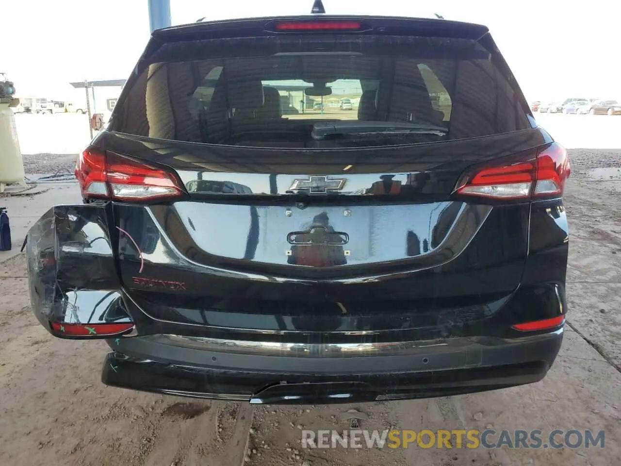 6 fotografías del automóvil dañado 3GNAXNEG3PL208333 CHEVROLET EQUINOX 2023