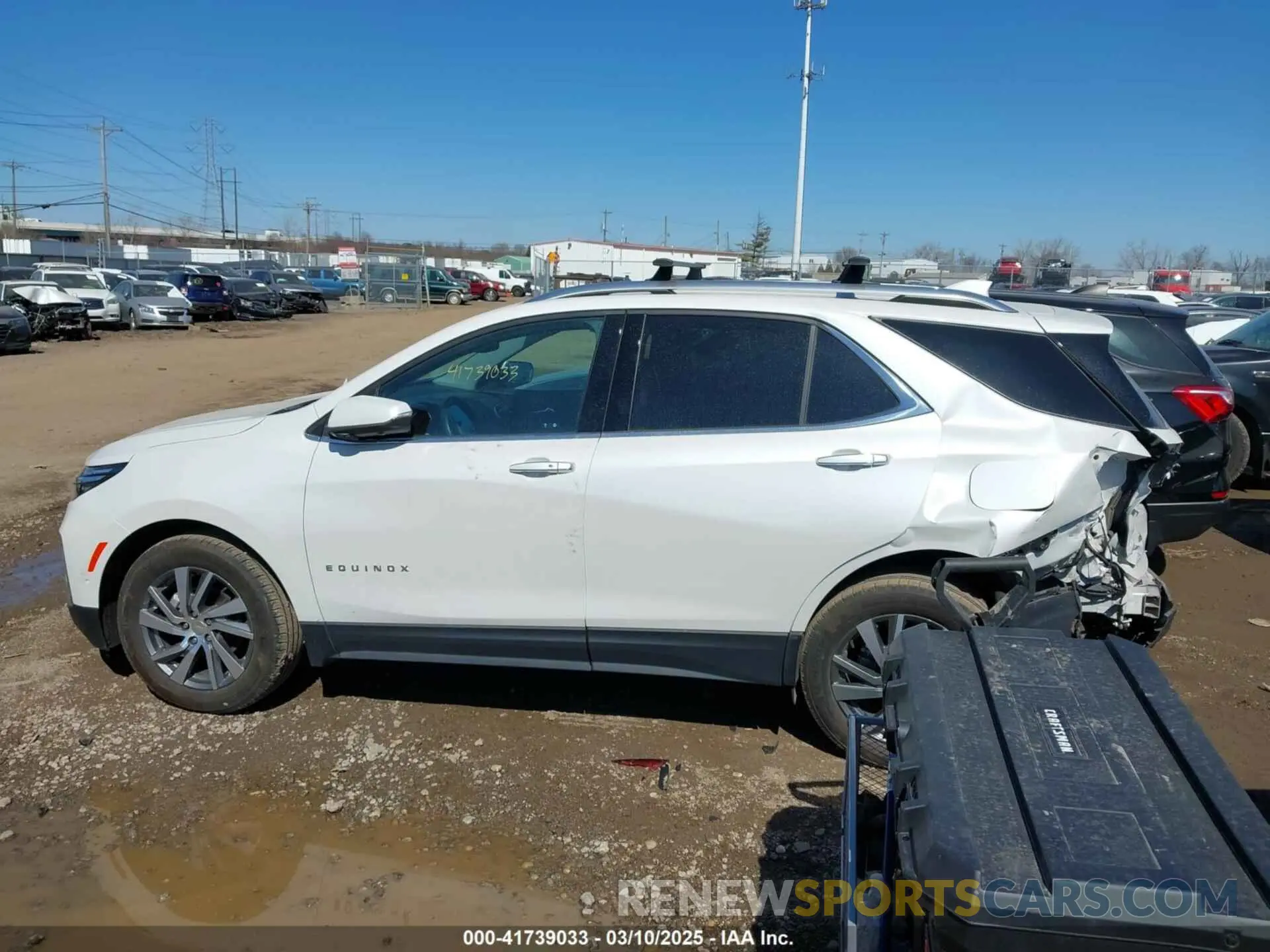 15 fotografías del automóvil dañado 3GNAXNEG7PL120174 CHEVROLET EQUINOX 2023